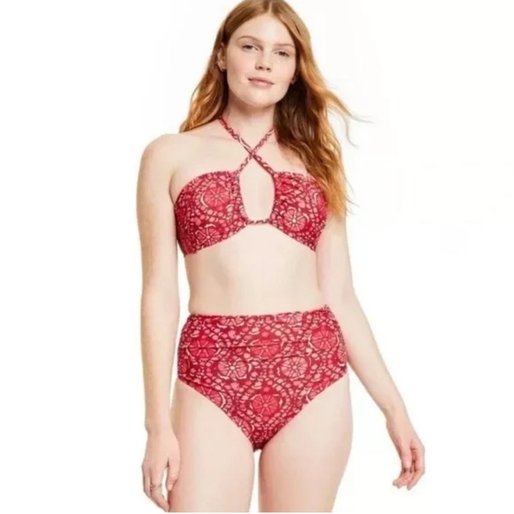 Rhode Zinnia High Waist x Target NWTs Bikinit - Picture 1 of 4